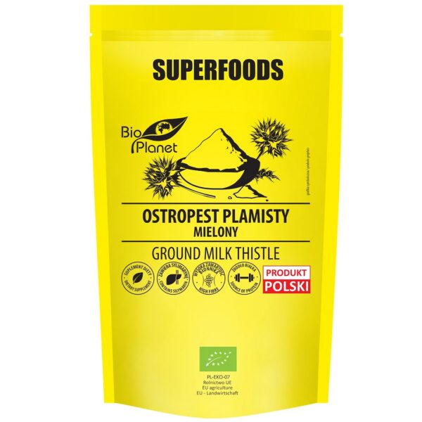 Ostropest plamisty mielony BIO 200 g — Bio Planet