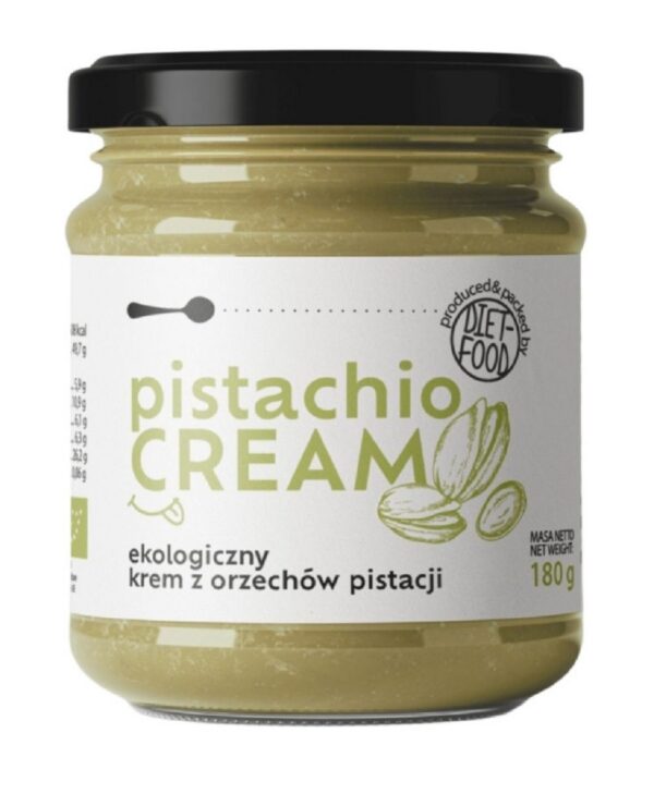 Krem z pistacji prażonych 100 % BIO 180 g — Diet-food