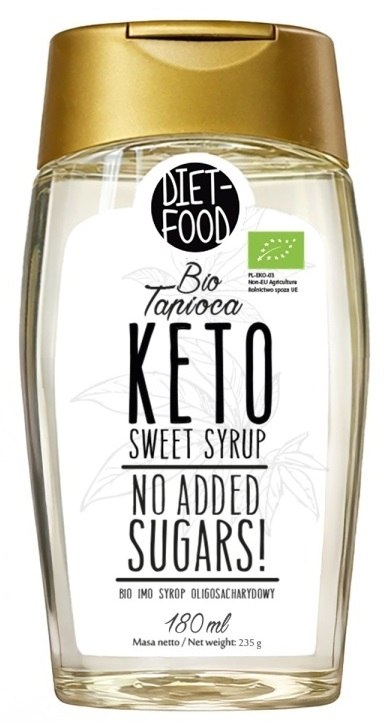 Syrop z tapioki keto bezglutenowy BIO 180 ml — Diet-food