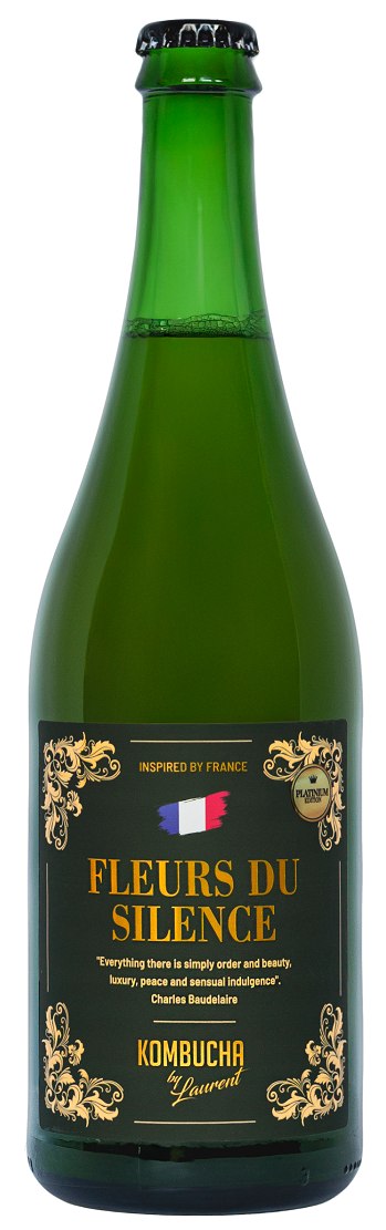 Kombucha o smaku lawendy i rozmarynu (Charles Baudelaire) BIO 750 ml — Kombucha By Laurent