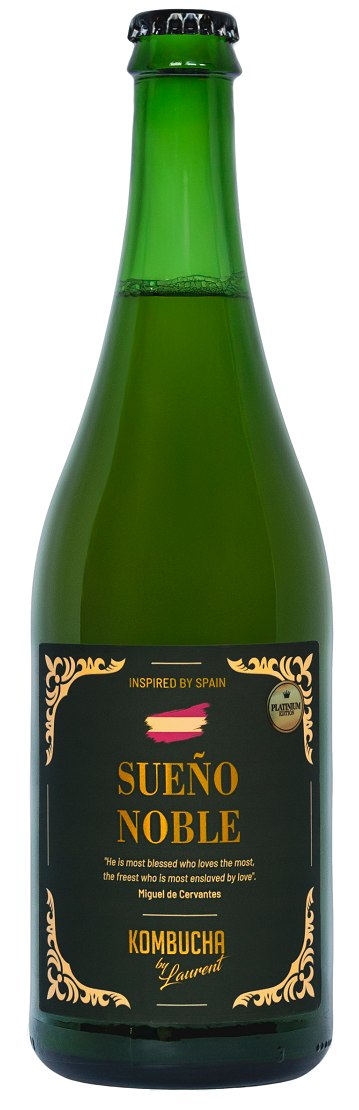 Kombucha o smaku kwiatów pomarańczy (Miquel de Cervantes) BIO 750 ml — Kombucha By Laurent