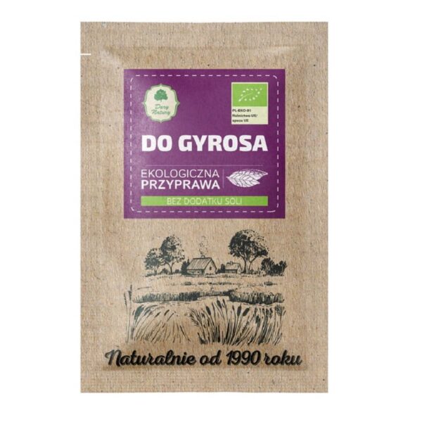 Przyprawa do gyrosa BIO 20 g — Dary Natury
