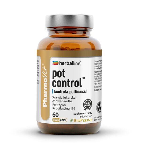 Kapsułki z szałwią, pokrzywą, ashwagandhą i kozłkiem 60 szt. — Pharmovit