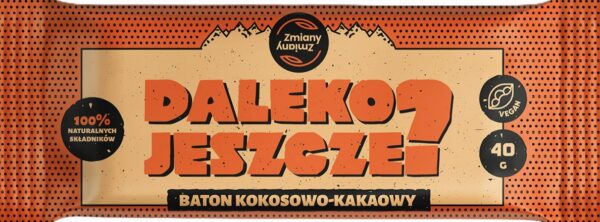 Baton daktylowy kokos-kakao daleko jeszcze bezglutenowy 40 g — Zmiany Zmiany