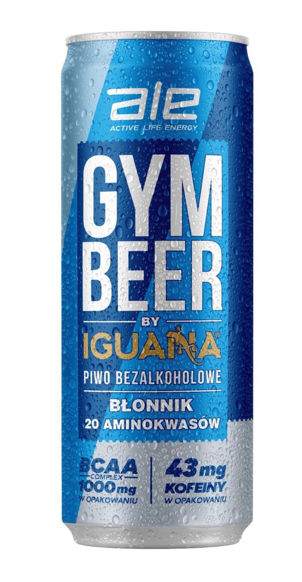 Piwo bezalkoholowe Gym beer 330 ml — Iguana