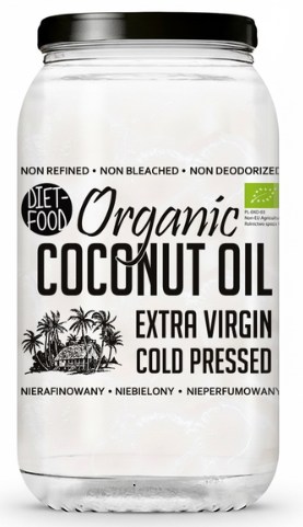 Olej kokosowy virgin BIO 1 L — Diet-food
