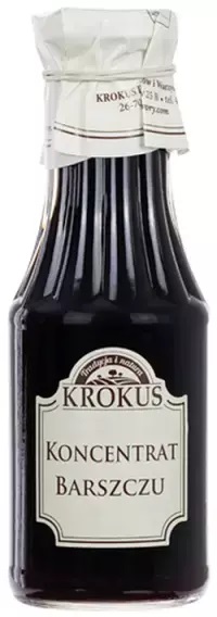 Barszcz czerwony bezglutenowy koncentrat 280 ml — Krokus