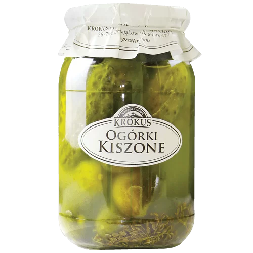Ogórki kiszone 810 g (450 g) — Krokus