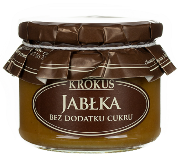 Jabłka bez dodatku cukrów 310 g — Krokus