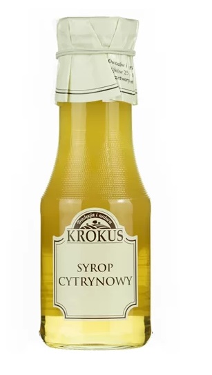 Syrop cytrynowy bezglutenowy 355 g (280 ml) — Krokus