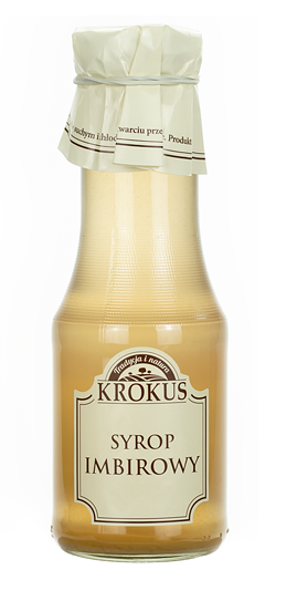 Syrop imbirowy bezglutenowy 355 g (280 ml) — Krokus