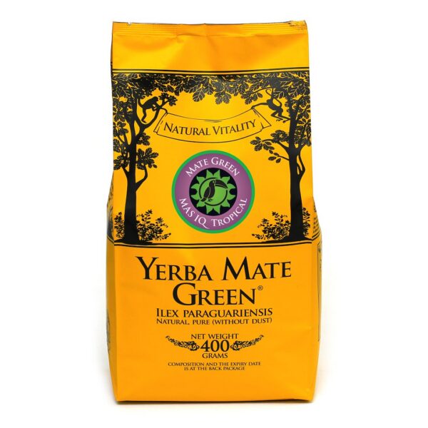 Yerba mate mas iq Tropical 400 g — Yerba Mate Green