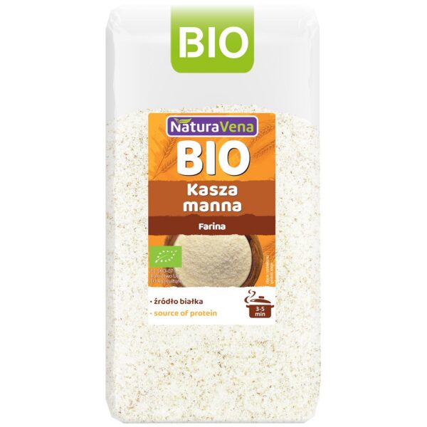 Kasza manna BIO 400 g — Naturavena