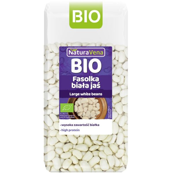 Fasolka biała Jaś BIO 400 g — Naturavena