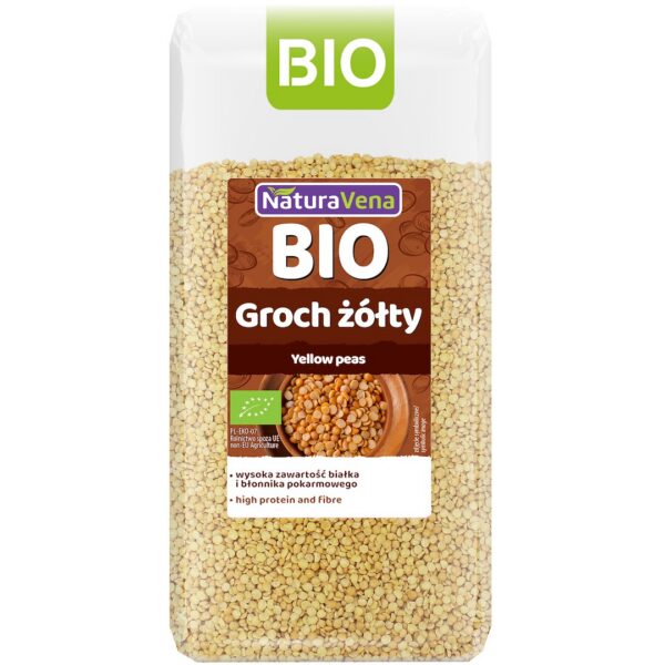 Groch żółty BIO 400 g — Naturavena