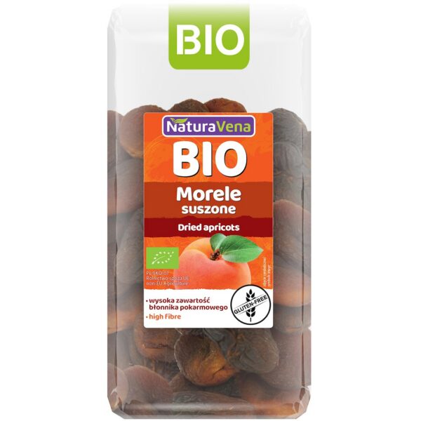 Morele suszone bezglutenowe BIO 400 g — Naturavena