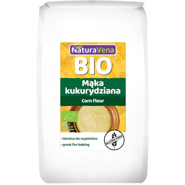 Mąka kukurydziana BIO 400 g — Naturavena
