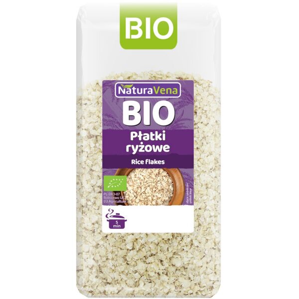Płatki ryżowe BIO 300 g — Naturavena