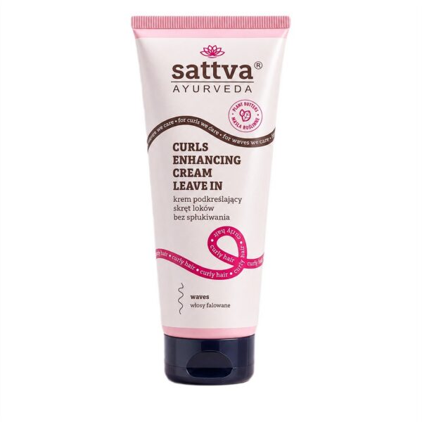 Krem podkreślający skręt loków bez spłukiwania 200 ml — Sattva