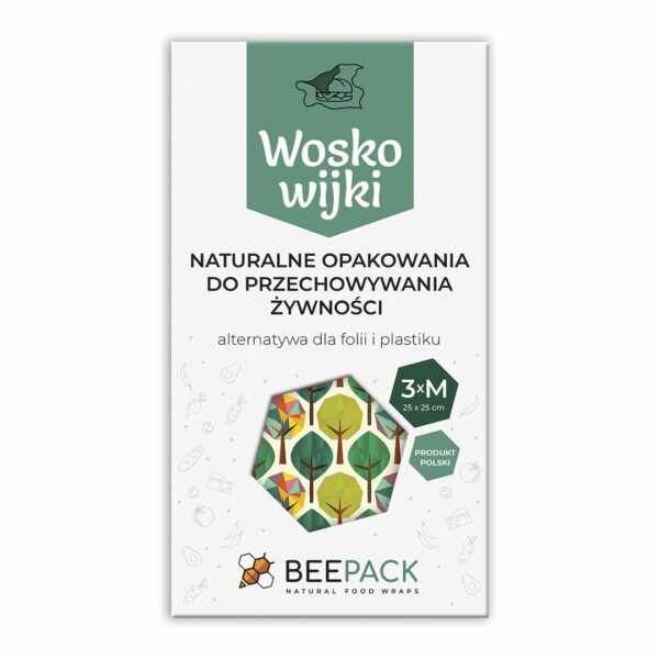 Woskowijka rozmiar m 3 szt. — Beepack