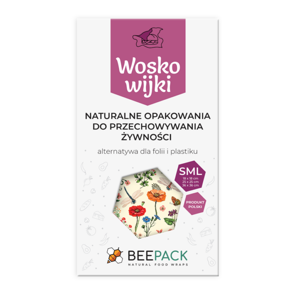 Woskowijki zestaw rozmiar S + M + L — Beepack