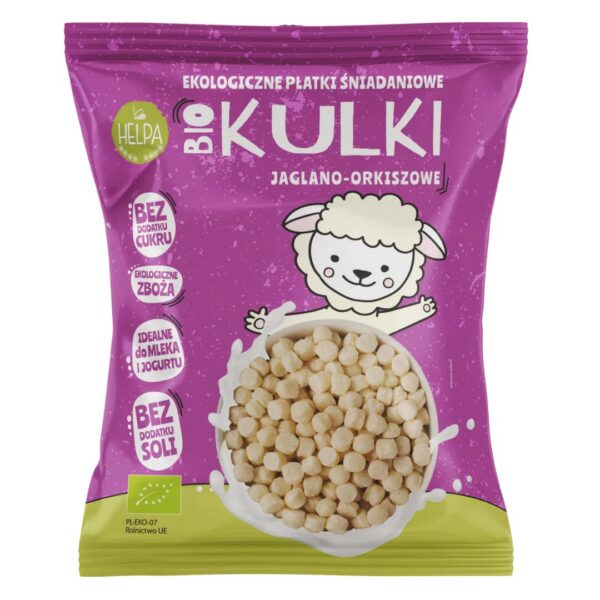 Kulki jaglano-orkiszowe bez dodatku cukrów BIO 160 g — Helpa