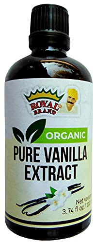 Ekstrakt waniliowy bez cukru bezglutenowy BIO 110 ml — Royal Brand