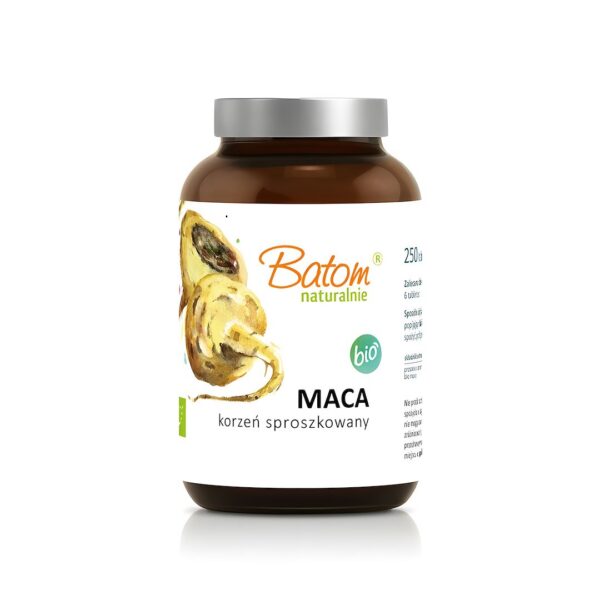 Maca BIO (500 mg) 250 tabletek — Batom