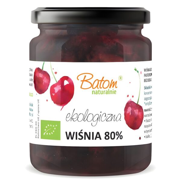 Wiśnia 80 % BIO 260 g — Batom