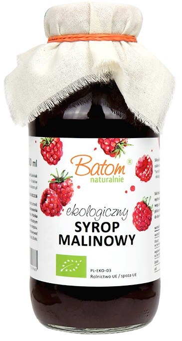 Syrop malinowy BIO 330 ml — Batom