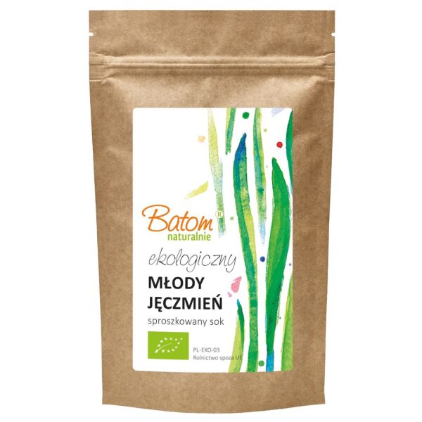 Sok z młodego jęczmienia sproszkowany BIO 100 g — Batom