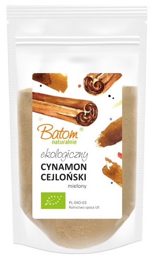 Cynamon cejloński mielony BIO 125 g — Batom