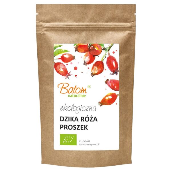 Dzika róża proszek BIO 100 g — Batom