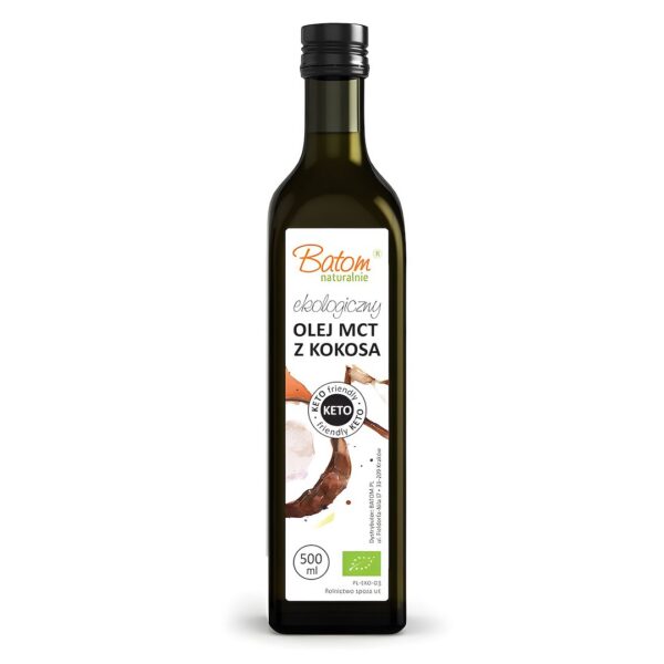 Olej kokosowy MCT keto BIO 500 ml — Batom