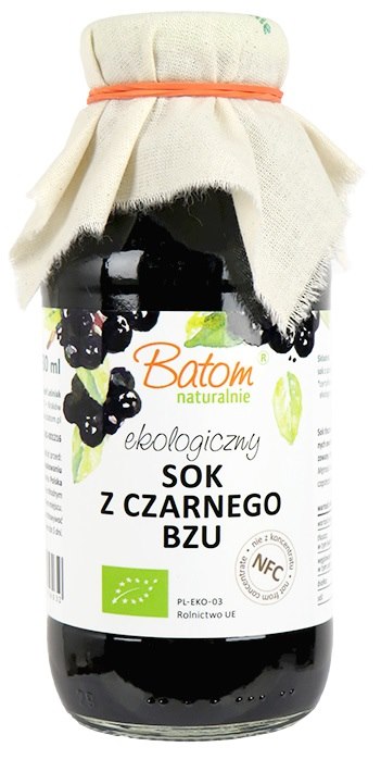 Sok z czarnego bzu NFC BIO 330 ml — Batom