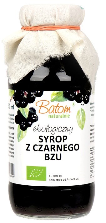 Syrop z czarnego bzu BIO 330 ml — Batom
