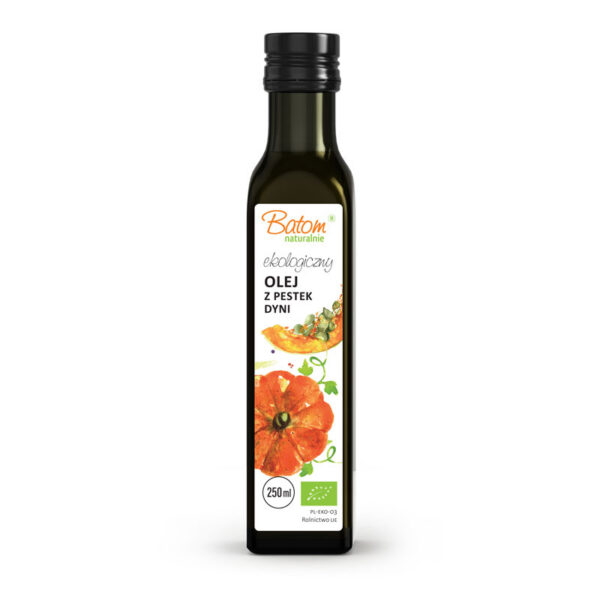 Olej z pestek dyni tłoczony na zimno BIO 250 ml — Batom