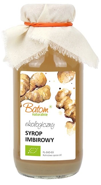 Syrop imbirowy BIO 330 ml — Batom
