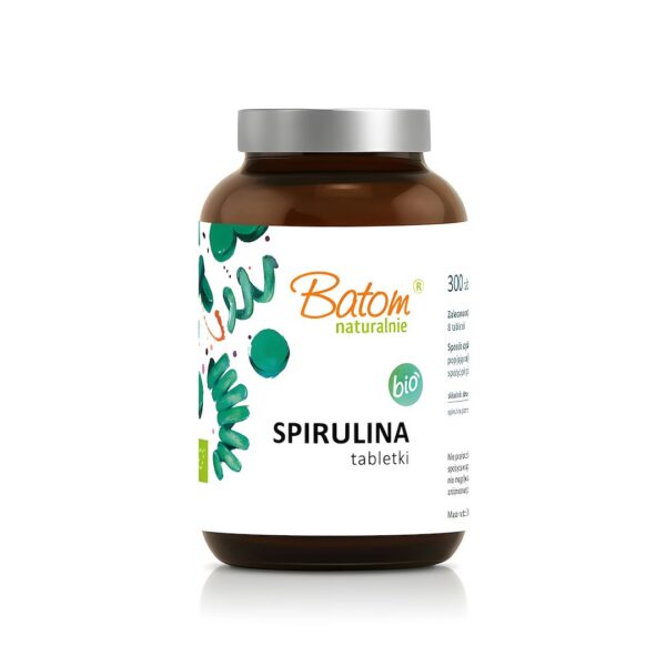 Spirulina BIO (400 mg) 300 tabletek — Batom