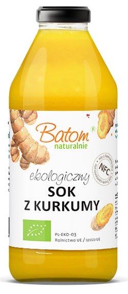 Sok z kurkumy NFC BIO 330 ml — Batom
