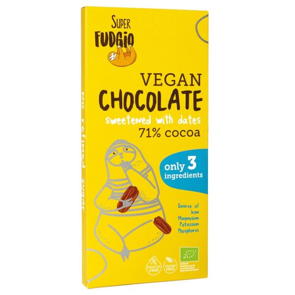 Czekolada słodzona daktylami bezglutenowa BIO 80 g — Me Gusto