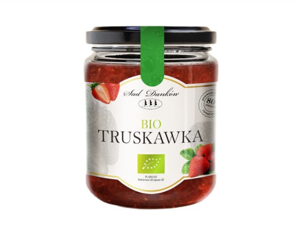 Truskawka 80 % BIO 260 g — Sad Danków