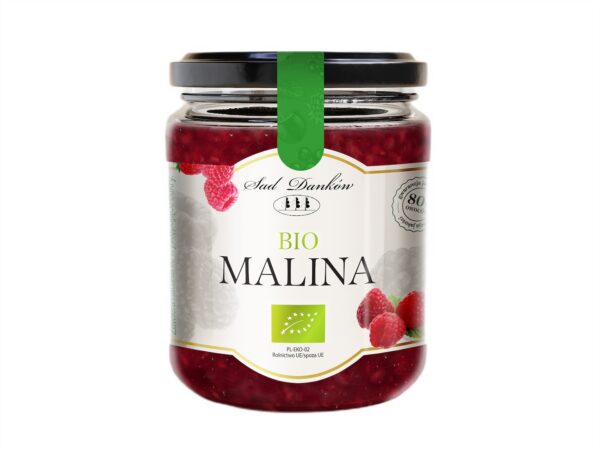Malina 80 % BIO 260 g — Sad Danków