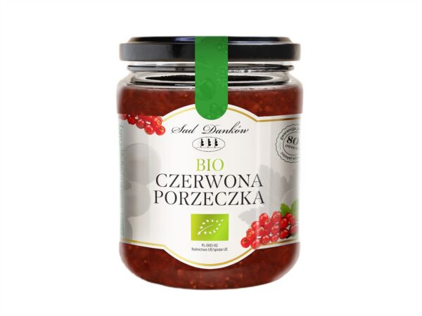 Czerwona porzeczka 80 % BIO 260 g — Sad Danków