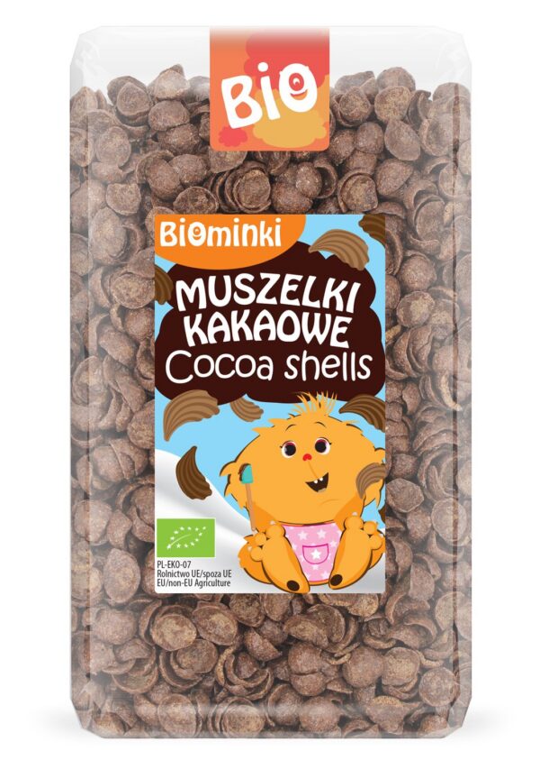 Muszelki kakaowe BIO 300 g — Biominki