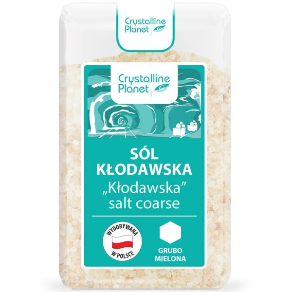 Sól kłodawska grubo mielona 600 g — Crystalline Planet