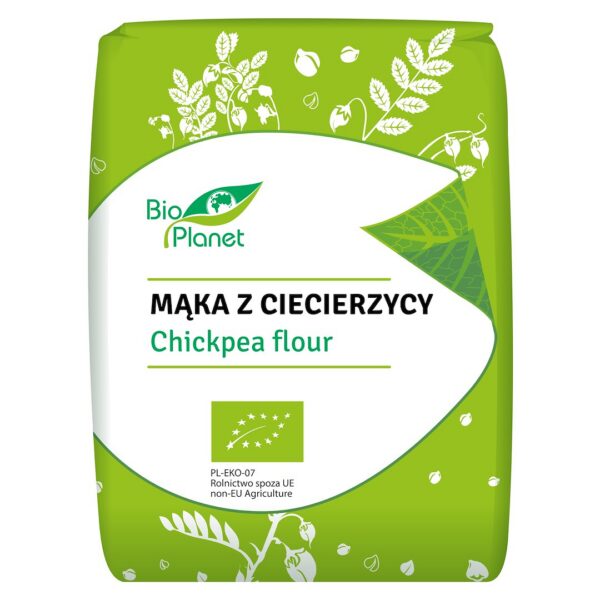 Mąka z ciecierzycy BIO 800 g — Bio Planet