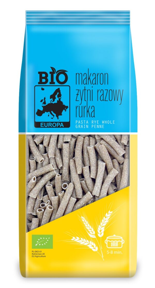 Makaron (żytni razowy) rurka BIO 400 g — Bio Planet