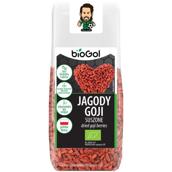 Jagody goji suszone BIO 100 g — Biogol