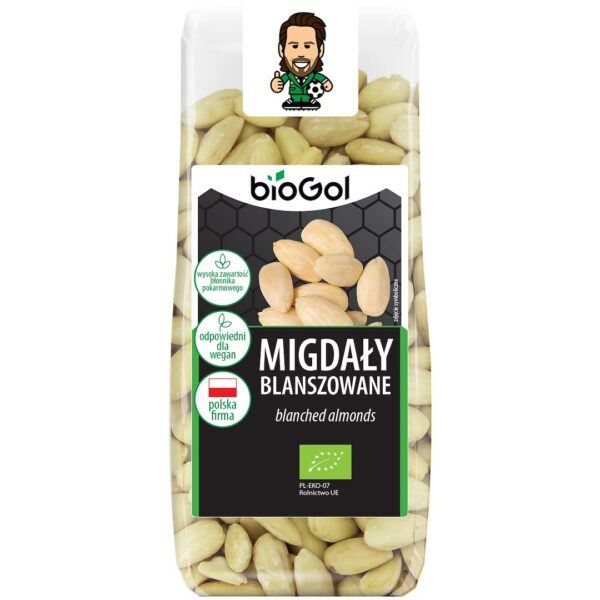 Migdały blanszowane BIO 100 g — Biogol